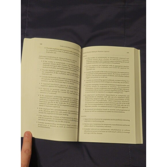 Guide To The Medical Evaluation For Respirator Use - Picture 4 of 4